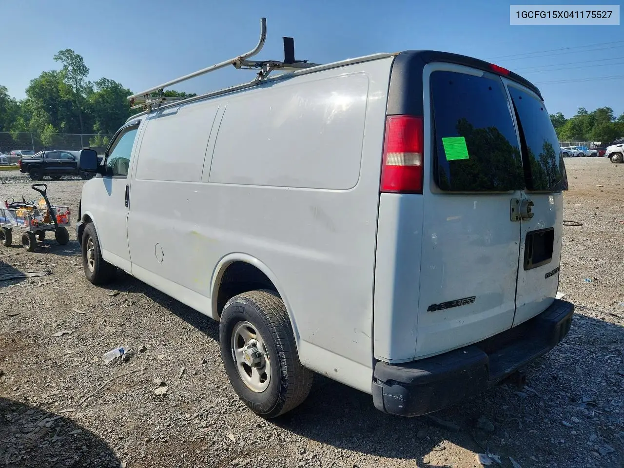 2004 Chevrolet Express G1500 VIN: 1GCFG15X041175527 Lot: 97683075