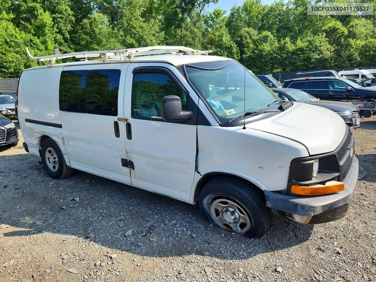 2004 Chevrolet Express G1500 VIN: 1GCFG15X041175527 Lot: 97683075