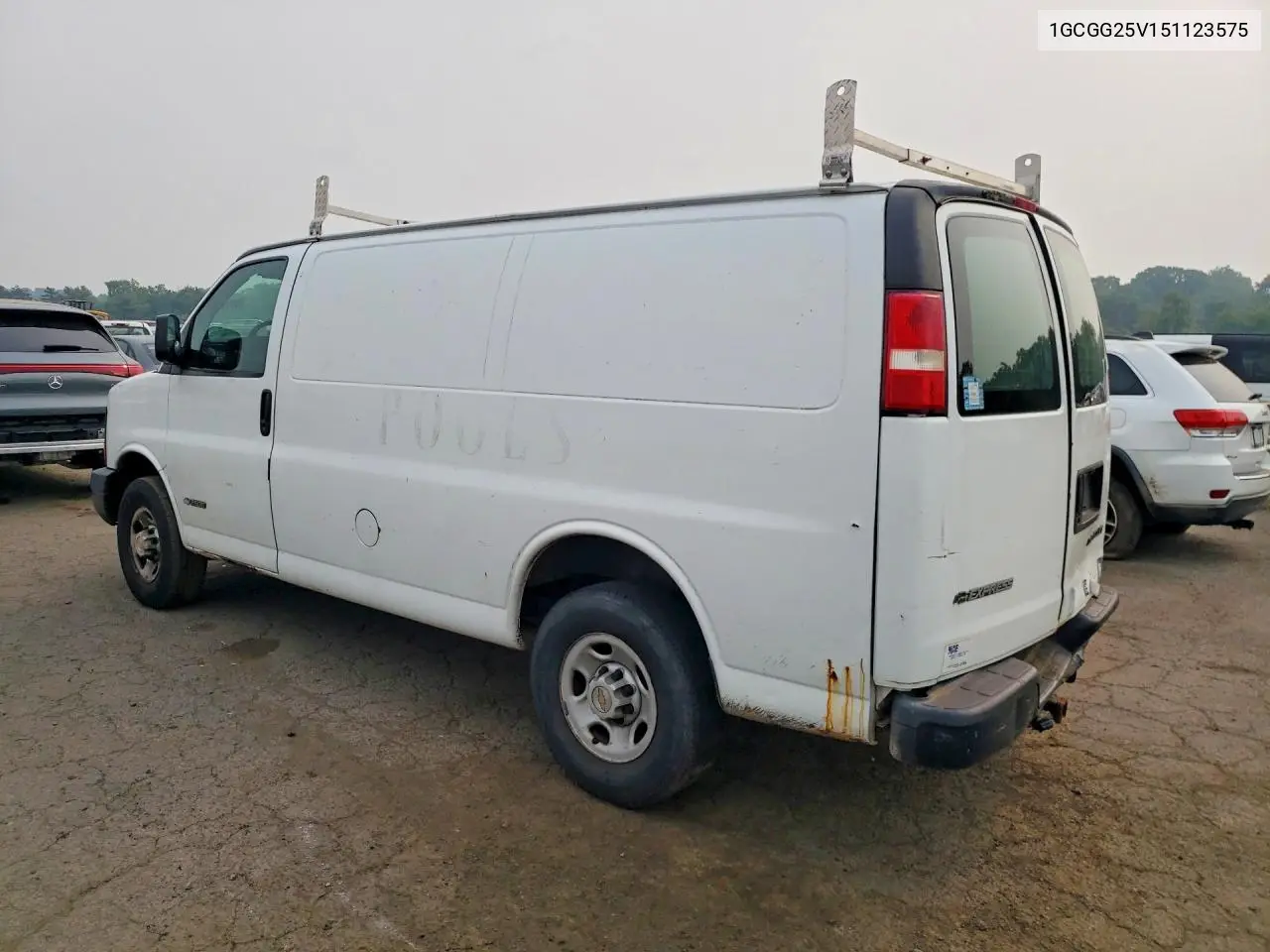 2005 Chevrolet Express G2500 VIN: 1GCGG25V151123575 Lot: 58991586