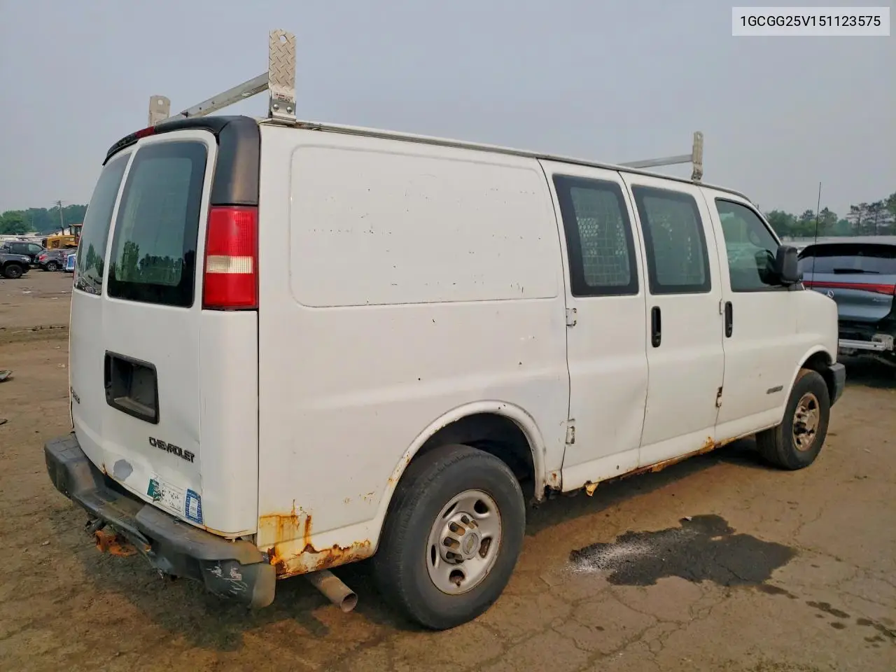 2005 Chevrolet Express G2500 VIN: 1GCGG25V151123575 Lot: 58991586