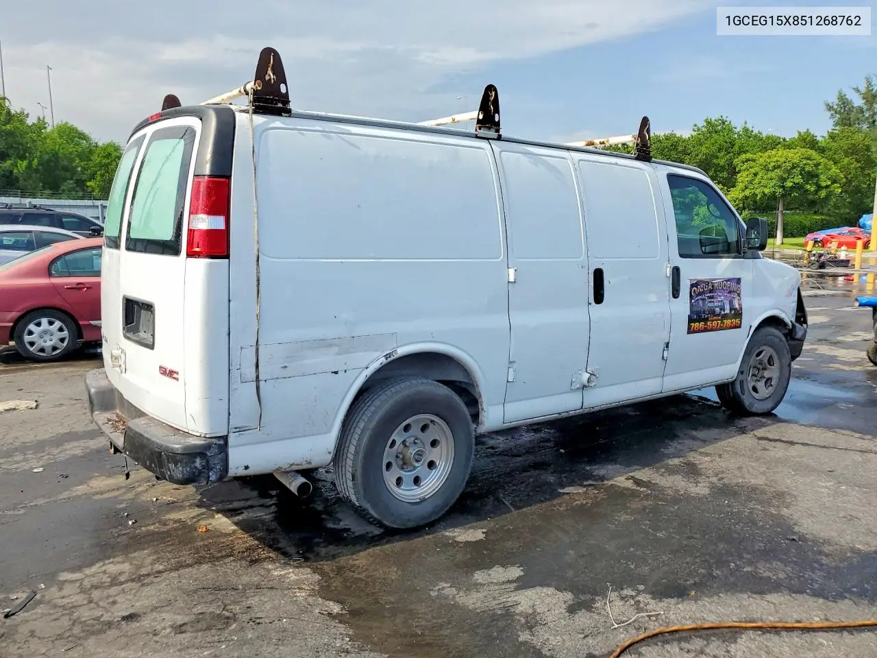 2005 Chevrolet Express G1500 VIN: 1GCEG15X851268762 Lot: 61511356