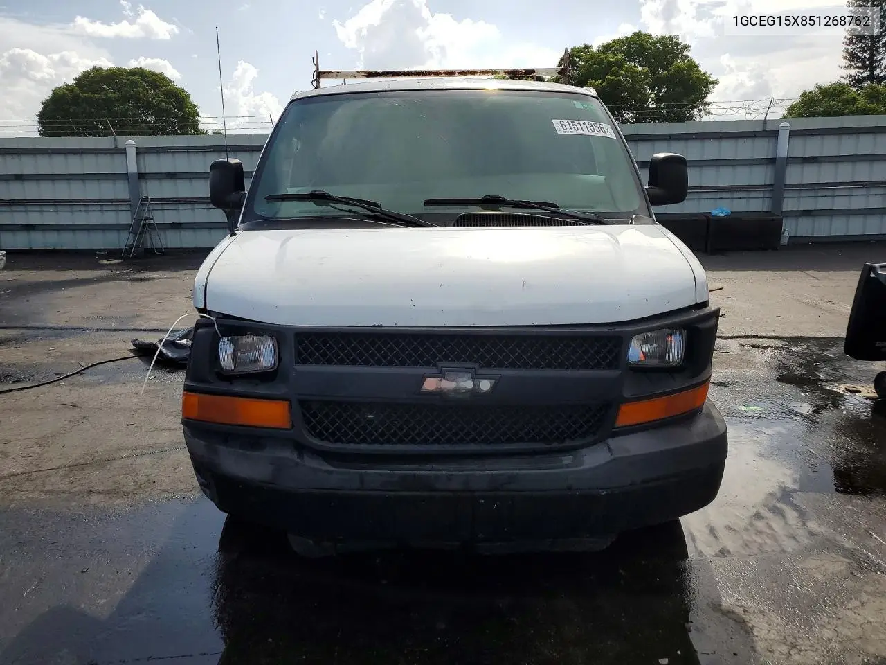 2005 Chevrolet Express G1500 VIN: 1GCEG15X851268762 Lot: 61511356