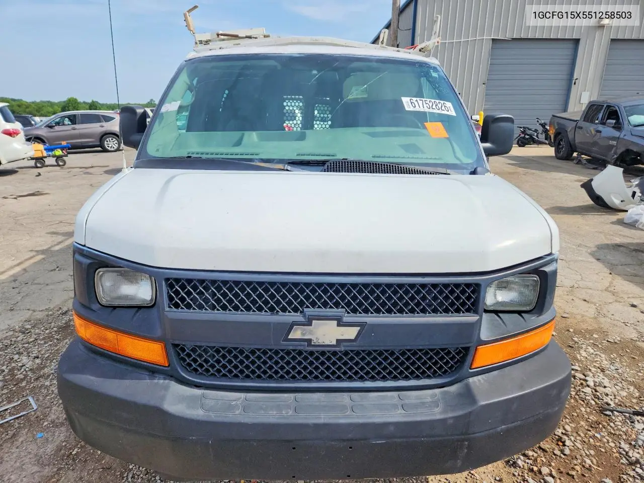 2005 Chevrolet Express G1500 VIN: 1GCFG15X551258503 Lot: 61752826