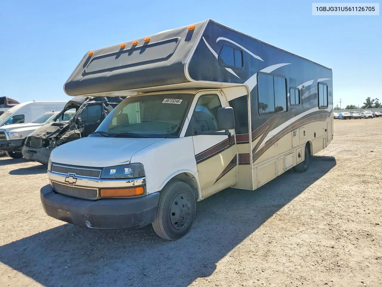 2006 Chevrolet Express G3 - Rv VIN: 1GBJG31U561126705 Lot: 58733246