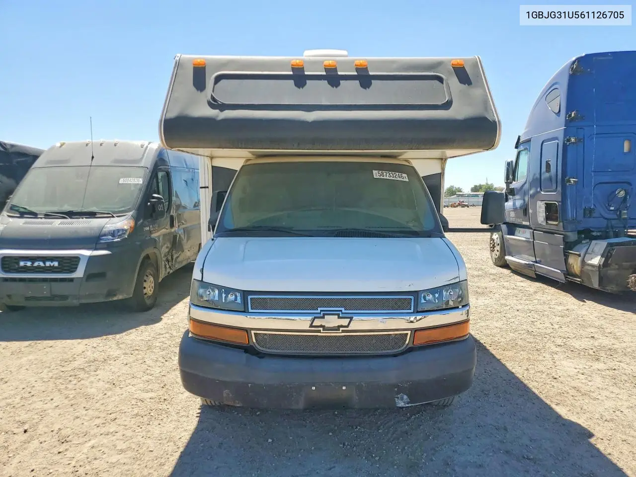 2006 Chevrolet Express G3 - Rv VIN: 1GBJG31U561126705 Lot: 58733246