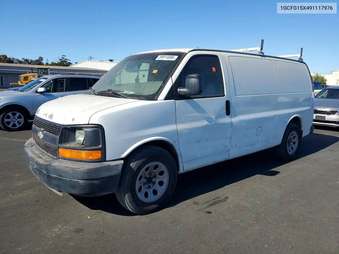 2009 Chevrolet Express G1500 VIN: 1GCFG15X491117976 Lot: 59914696