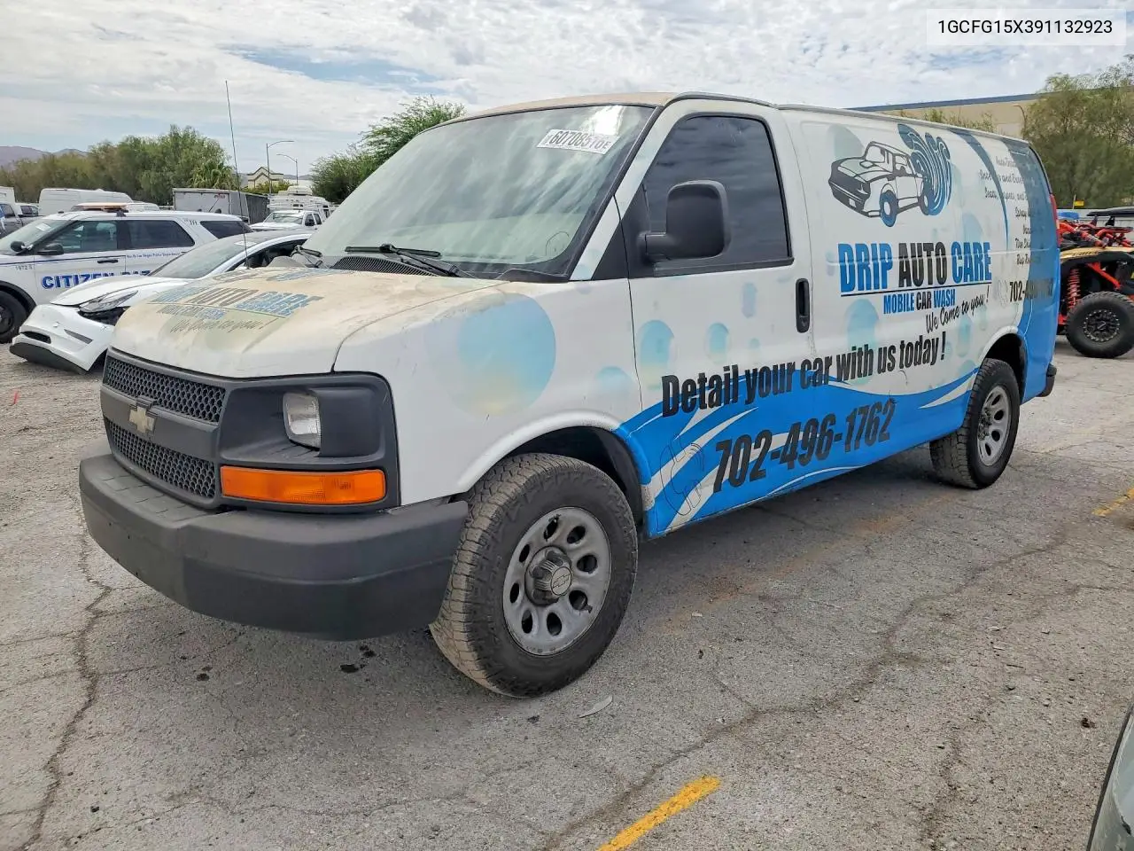 2009 Chevrolet Express G1500 VIN: 1GCFG15X391132923 Lot: 60708516