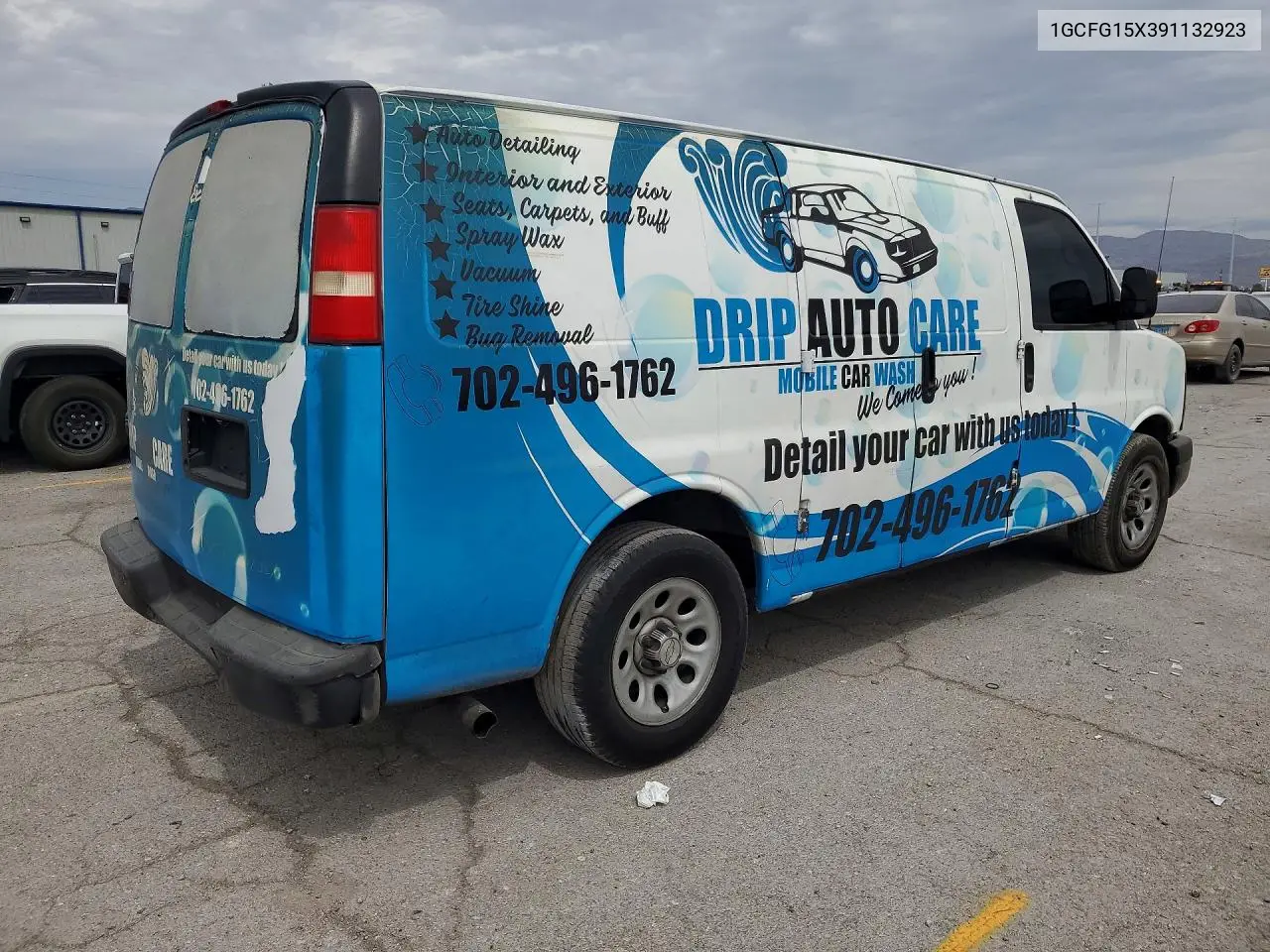 2009 Chevrolet Express G1500 VIN: 1GCFG15X391132923 Lot: 60708516