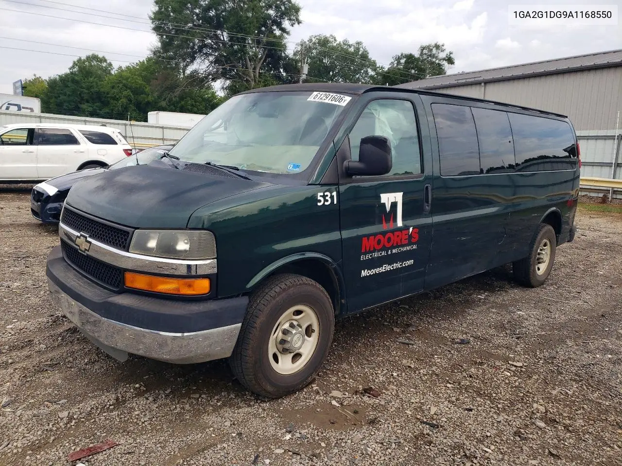 2010 Chevrolet Express G3500 Lt VIN: 1GA2G1DG9A1168550 Lot: 61291606