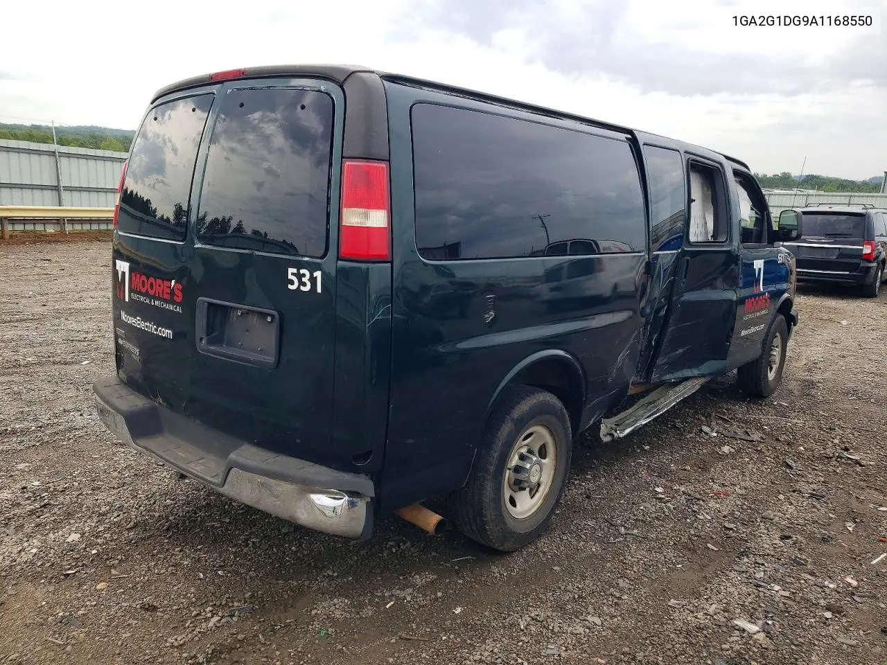 2010 Chevrolet Express G3500 Lt VIN: 1GA2G1DG9A1168550 Lot: 61291606