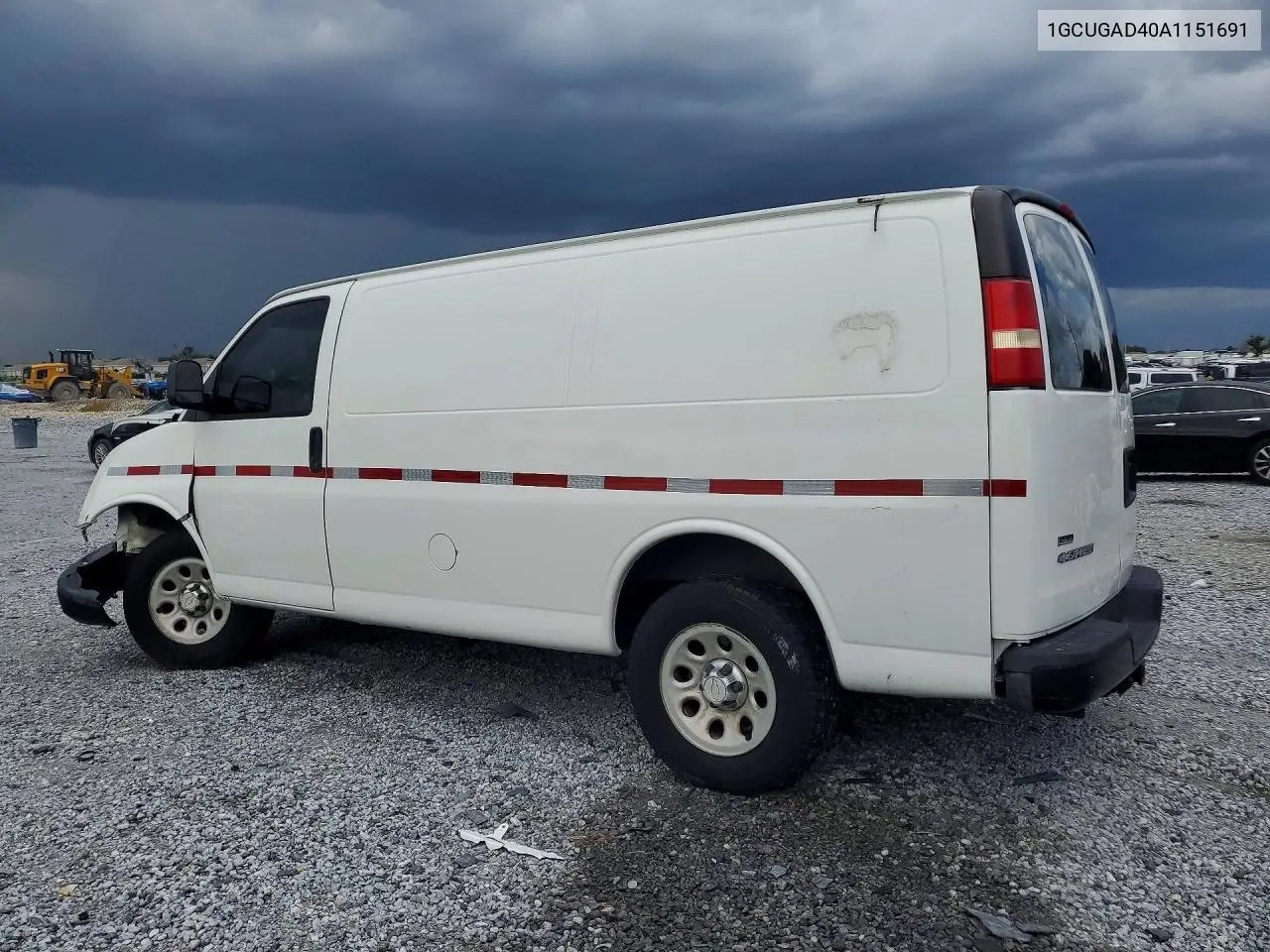 2010 Chevrolet Express G1500 VIN: 1GCUGAD40A1151691 Lot: 61369286