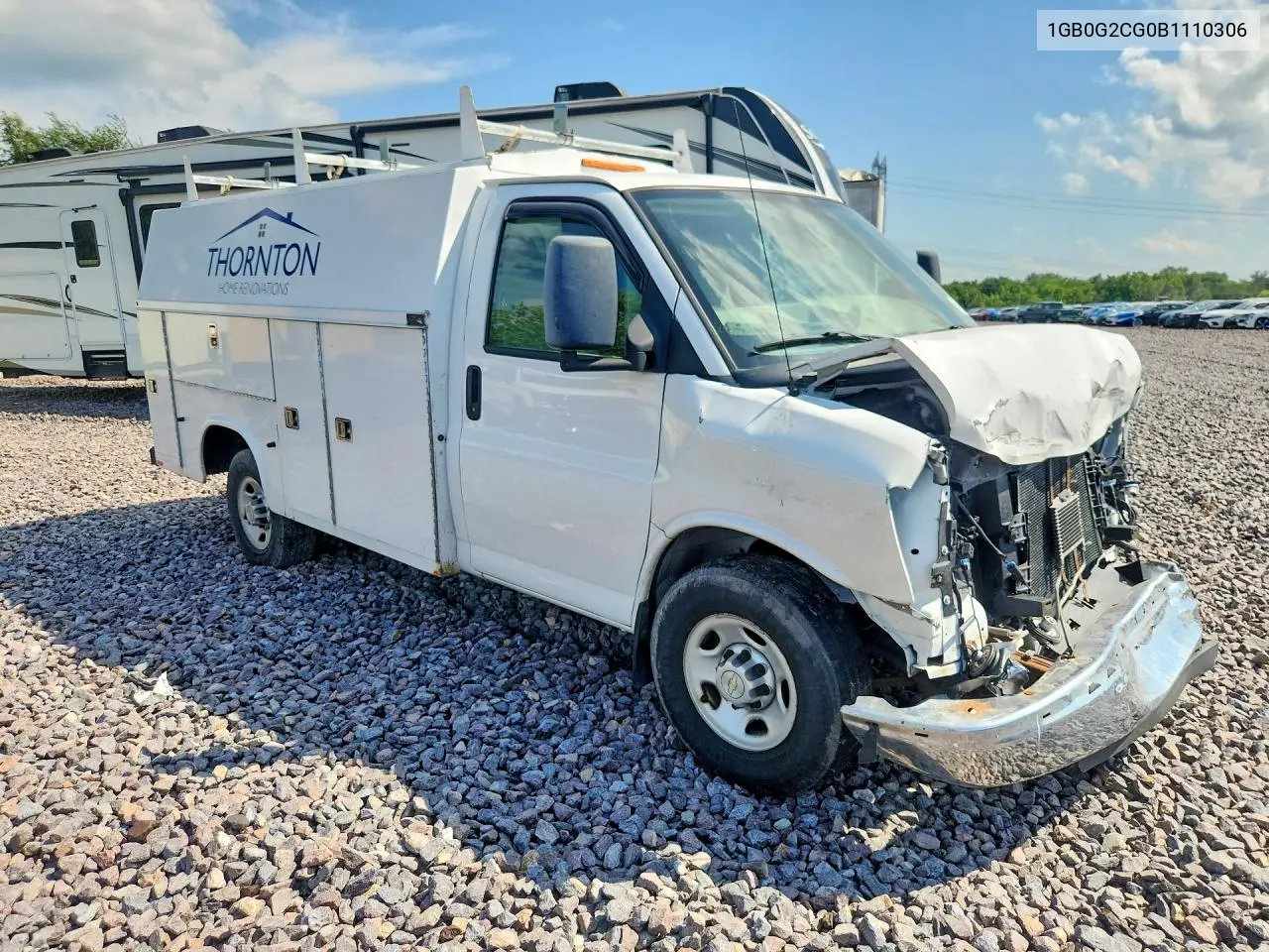 2011 Chevrolet Express G3500 VIN: 1GB0G2CG0B1110306 Lot: 59658686