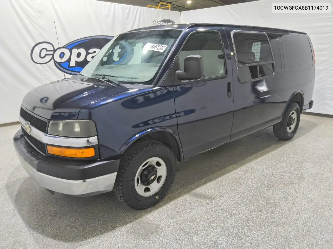 2011 Chevrolet Express G2500 VIN: 1GCWGFCA8B1174019 Lot: 60020846