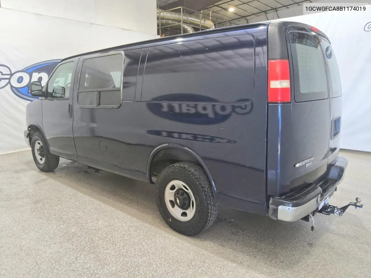 2011 Chevrolet Express G2500 VIN: 1GCWGFCA8B1174019 Lot: 60020846