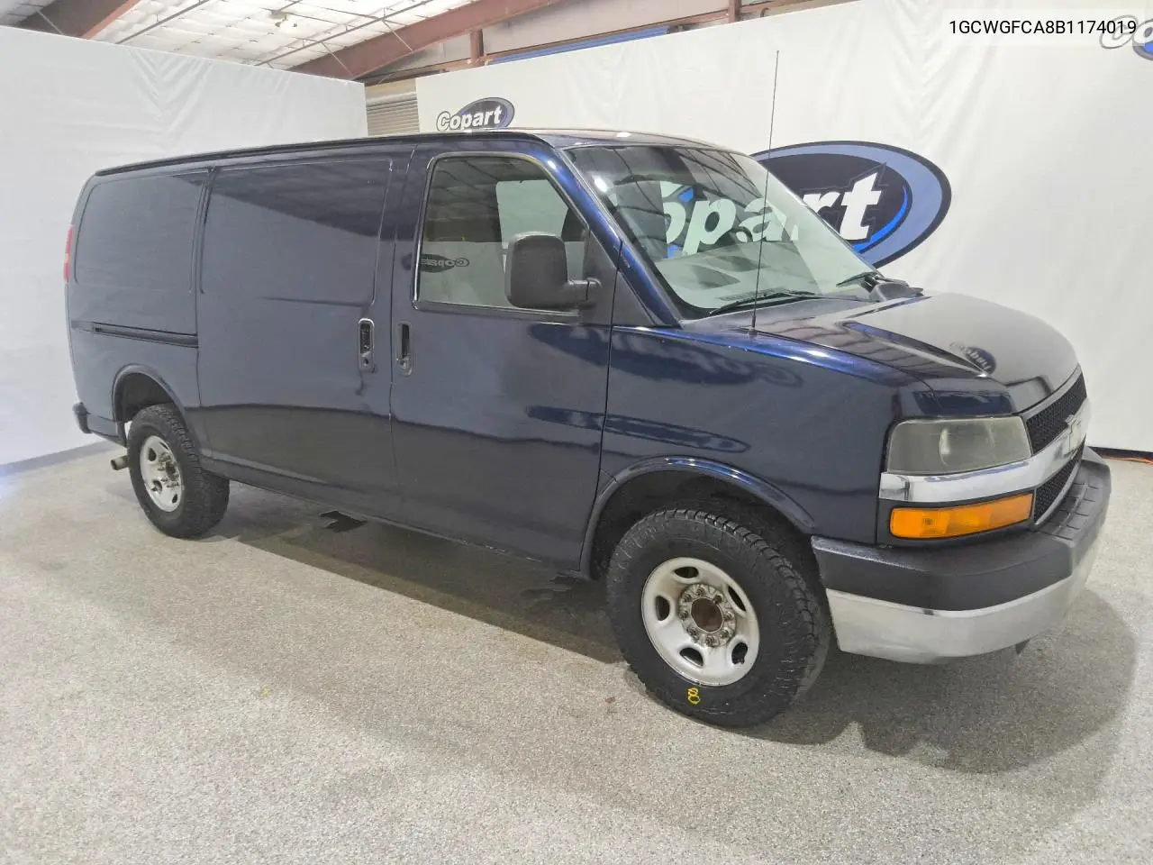 2011 Chevrolet Express G2500 VIN: 1GCWGFCA8B1174019 Lot: 60020846