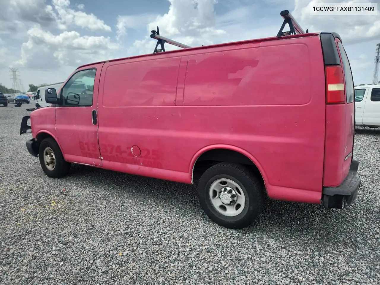 2011 Chevrolet Express G2500 VIN: 1GCWGFFAXB1131409 Lot: 61087466