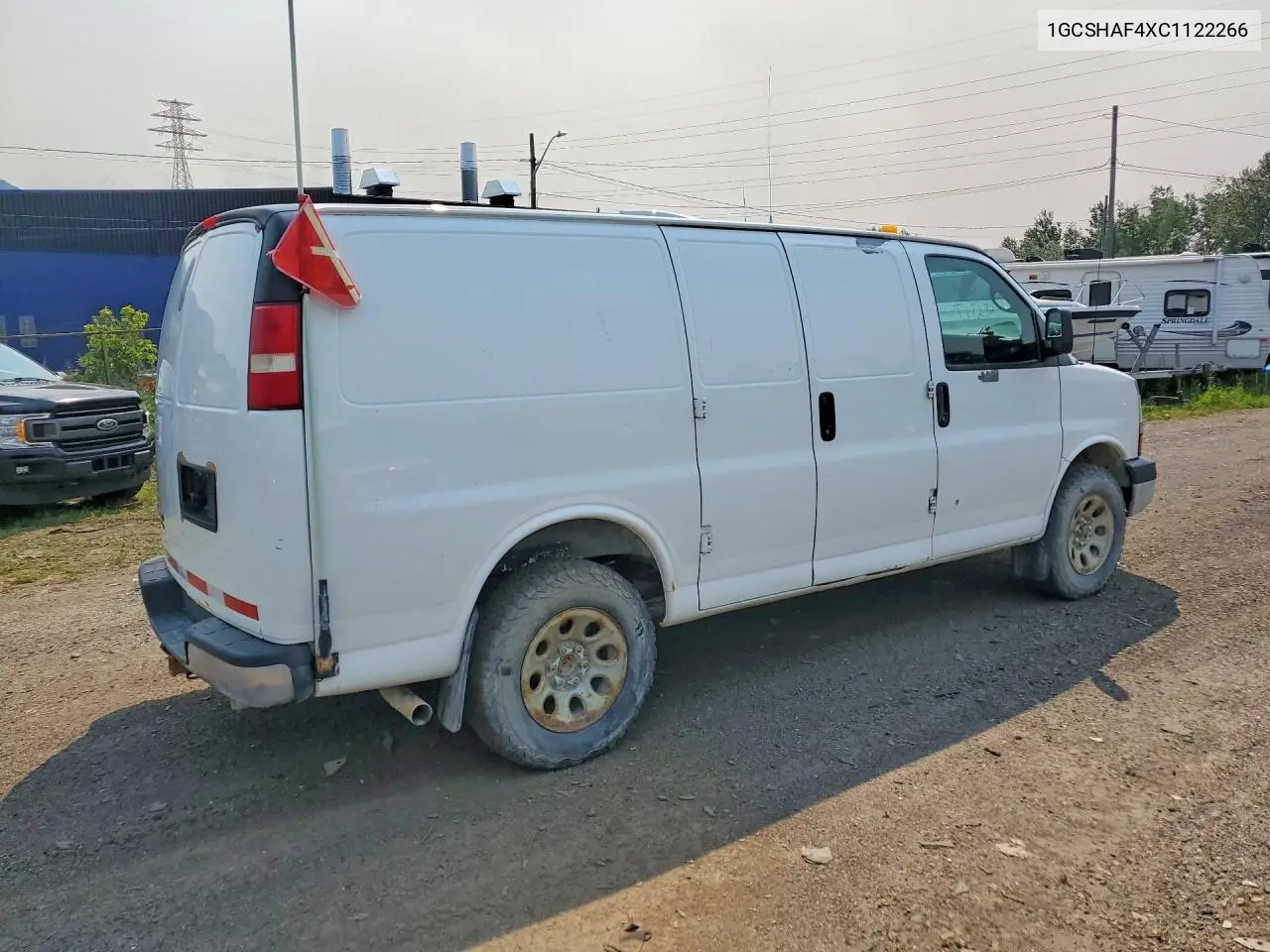 2012 Chevrolet Express G1500 VIN: 1GCSHAF4XC1122266 Lot: 59000346