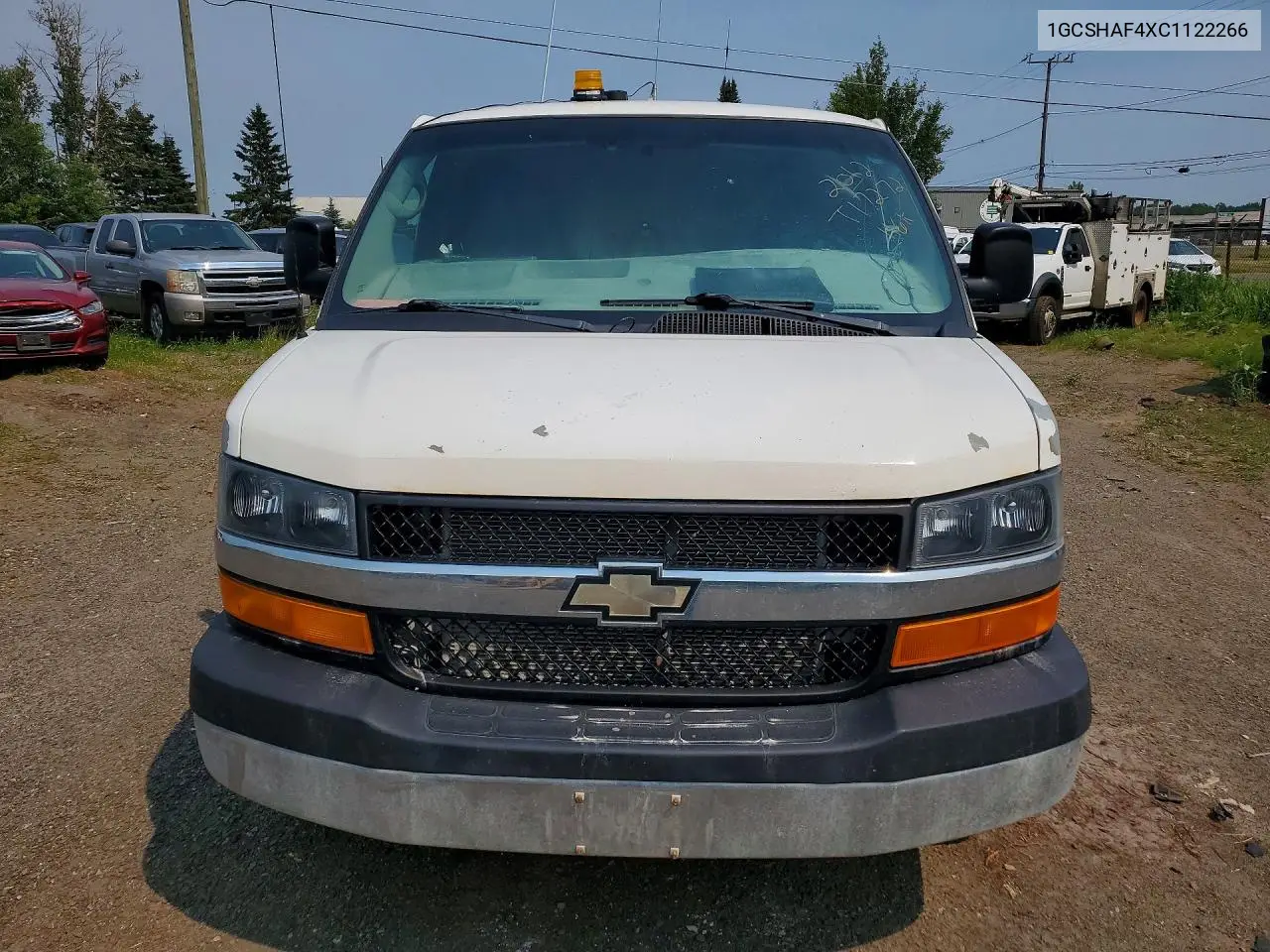 2012 Chevrolet Express G1500 VIN: 1GCSHAF4XC1122266 Lot: 59000346