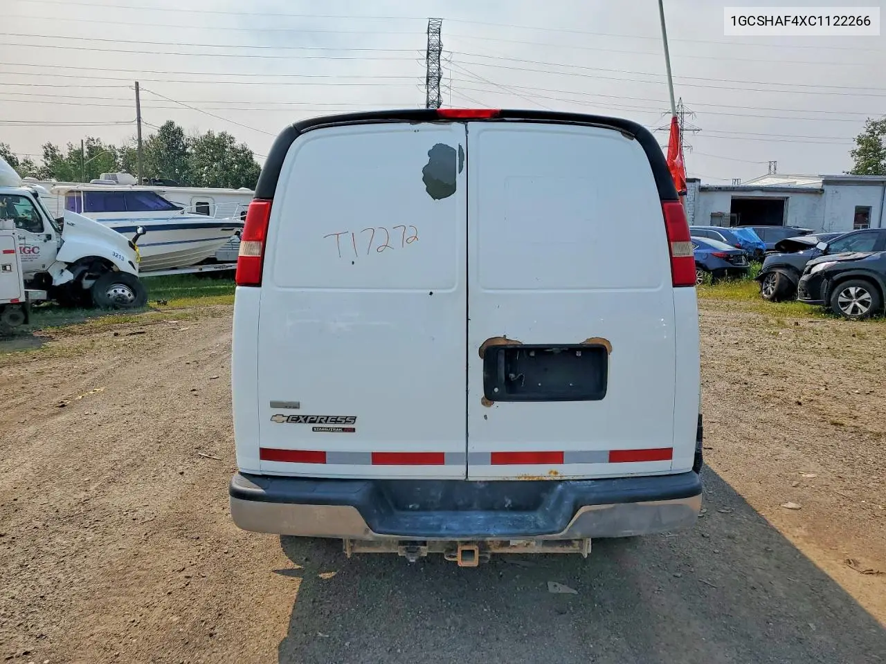 2012 Chevrolet Express G1500 VIN: 1GCSHAF4XC1122266 Lot: 59000346