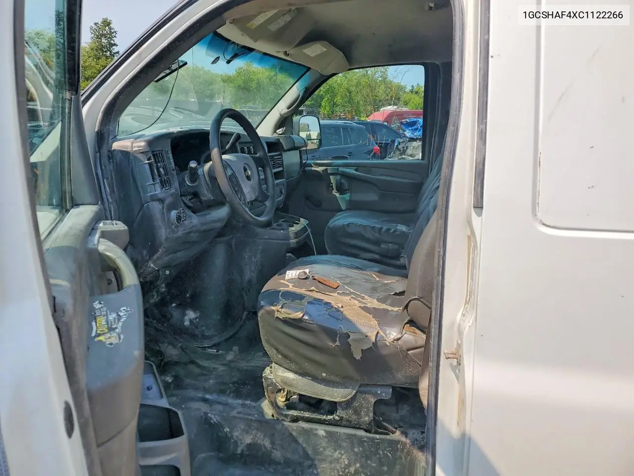 2012 Chevrolet Express G1500 VIN: 1GCSHAF4XC1122266 Lot: 59000346