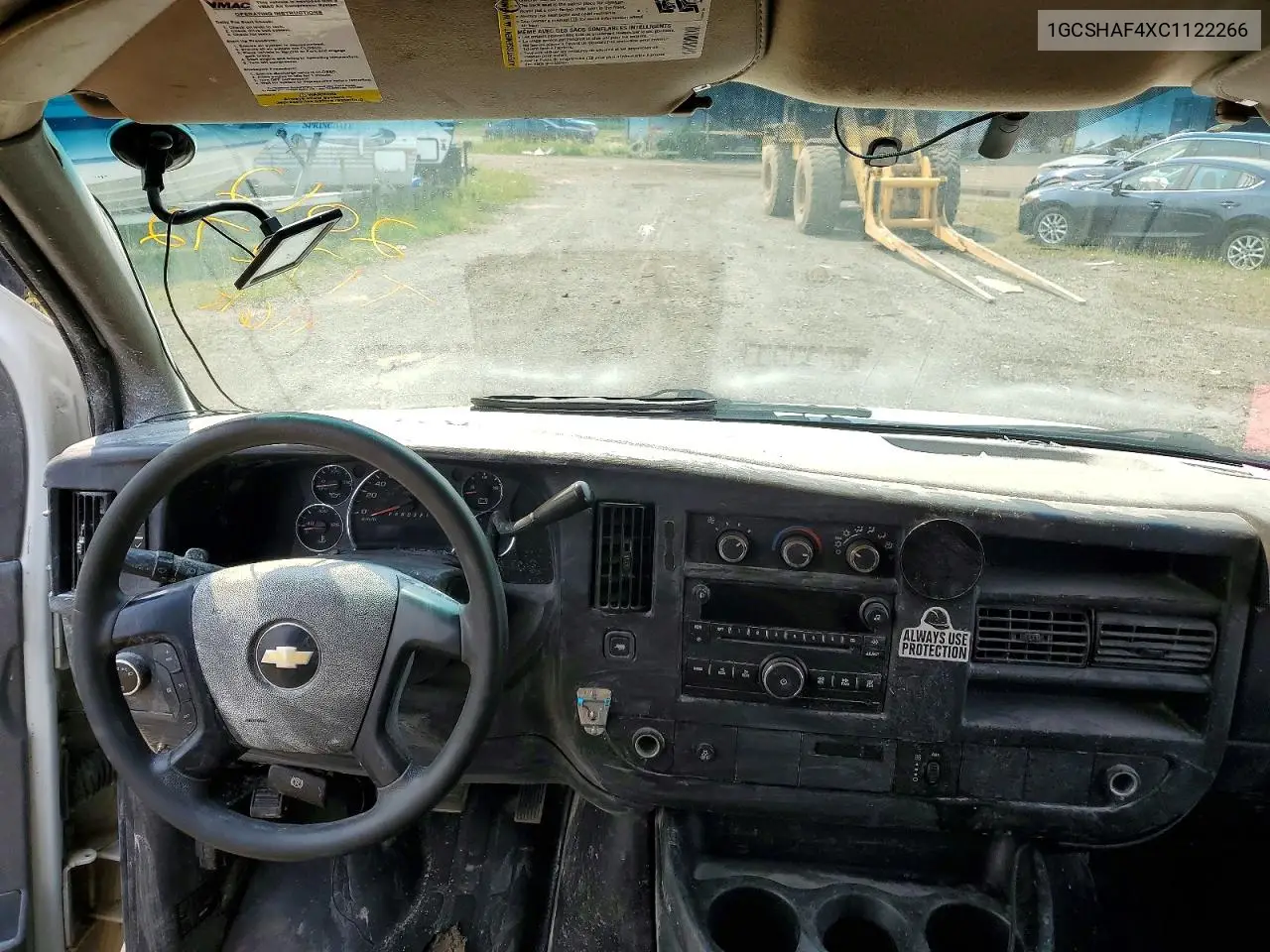 2012 Chevrolet Express G1500 VIN: 1GCSHAF4XC1122266 Lot: 59000346