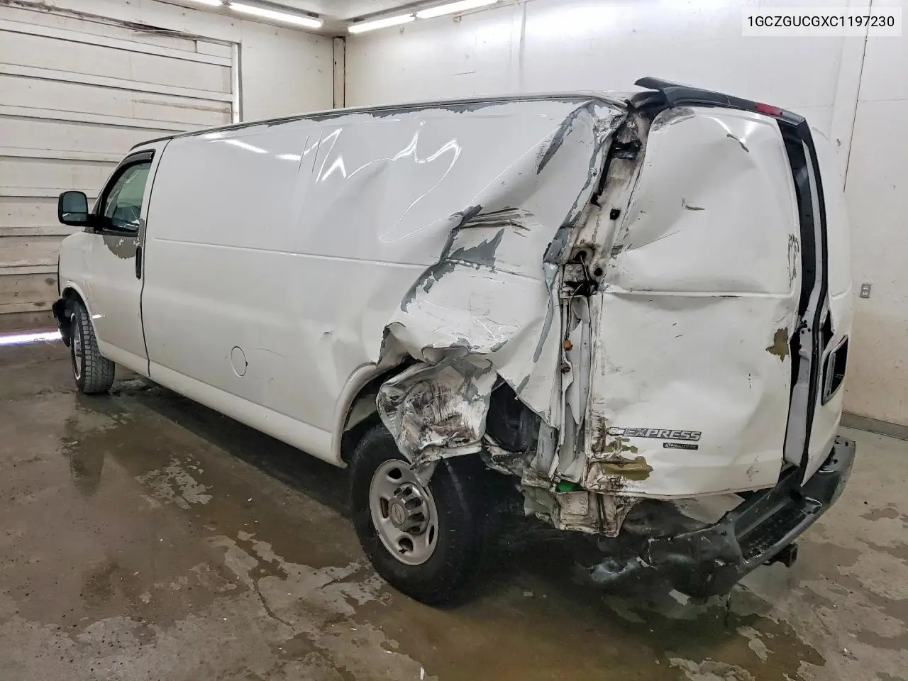 2012 Chevrolet Express 3500 Cargo Delivery Van VIN: 1GCZGUCGXC1197230 Lot: 59330836