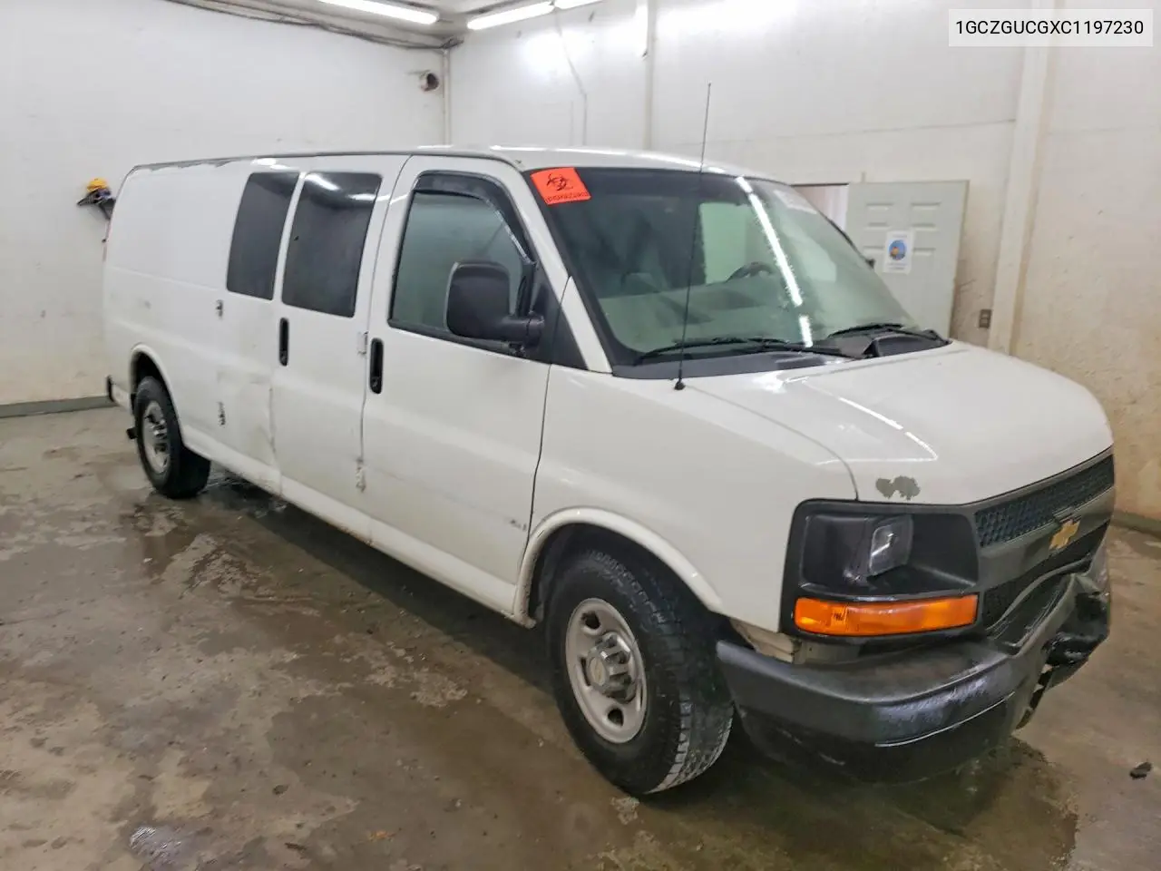2012 Chevrolet Express 3500 Cargo Delivery Van VIN: 1GCZGUCGXC1197230 Lot: 59330836