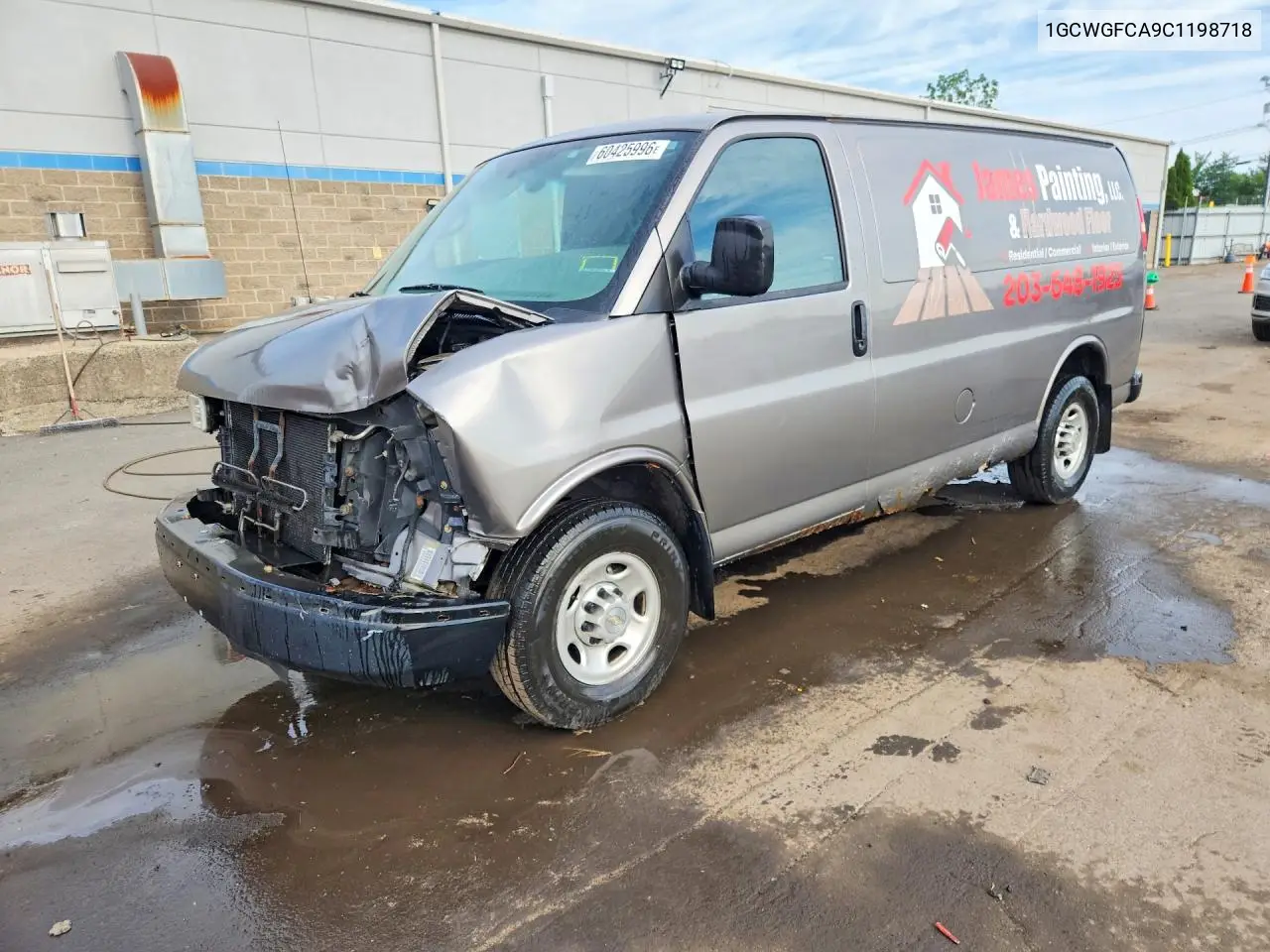 2012 Chevrolet Express G2500 VIN: 1GCWGFCA9C1198718 Lot: 60425996