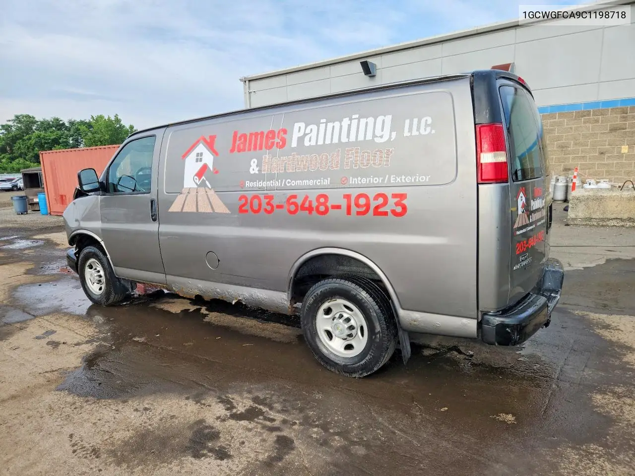 2012 Chevrolet Express G2500 VIN: 1GCWGFCA9C1198718 Lot: 60425996