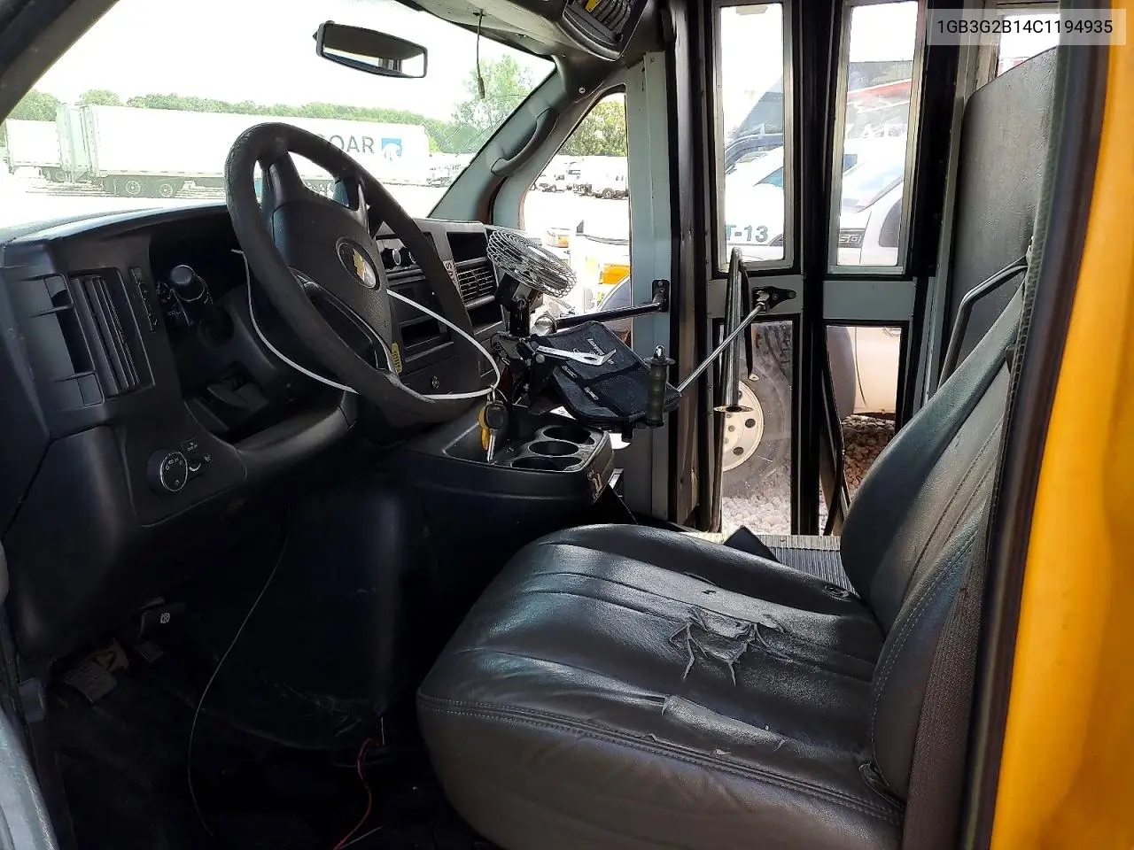 2012 Chevrolet Express - Bus VIN: 1GB3G2BL4C1194935 Lot: 60603026