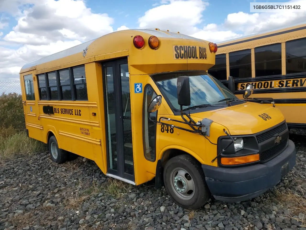 2012 Chevrolet Express School Bus