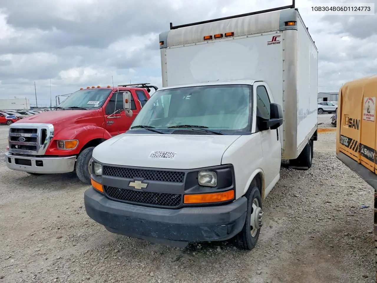 2013 Chevrolet Express Box Truck VIN: 1GB3G4BG6D1124773 Lot: 59697466