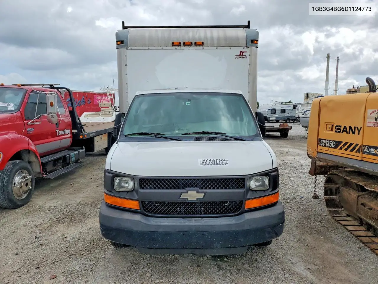 2013 Chevrolet Express Box Truck VIN: 1GB3G4BG6D1124773 Lot: 59697466