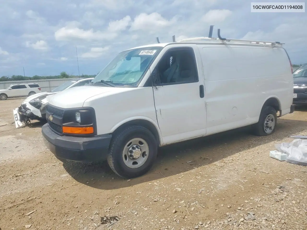 2013 Chevrolet Express VIN: 1GCWGFCA0D1194008 Lot: 60148646