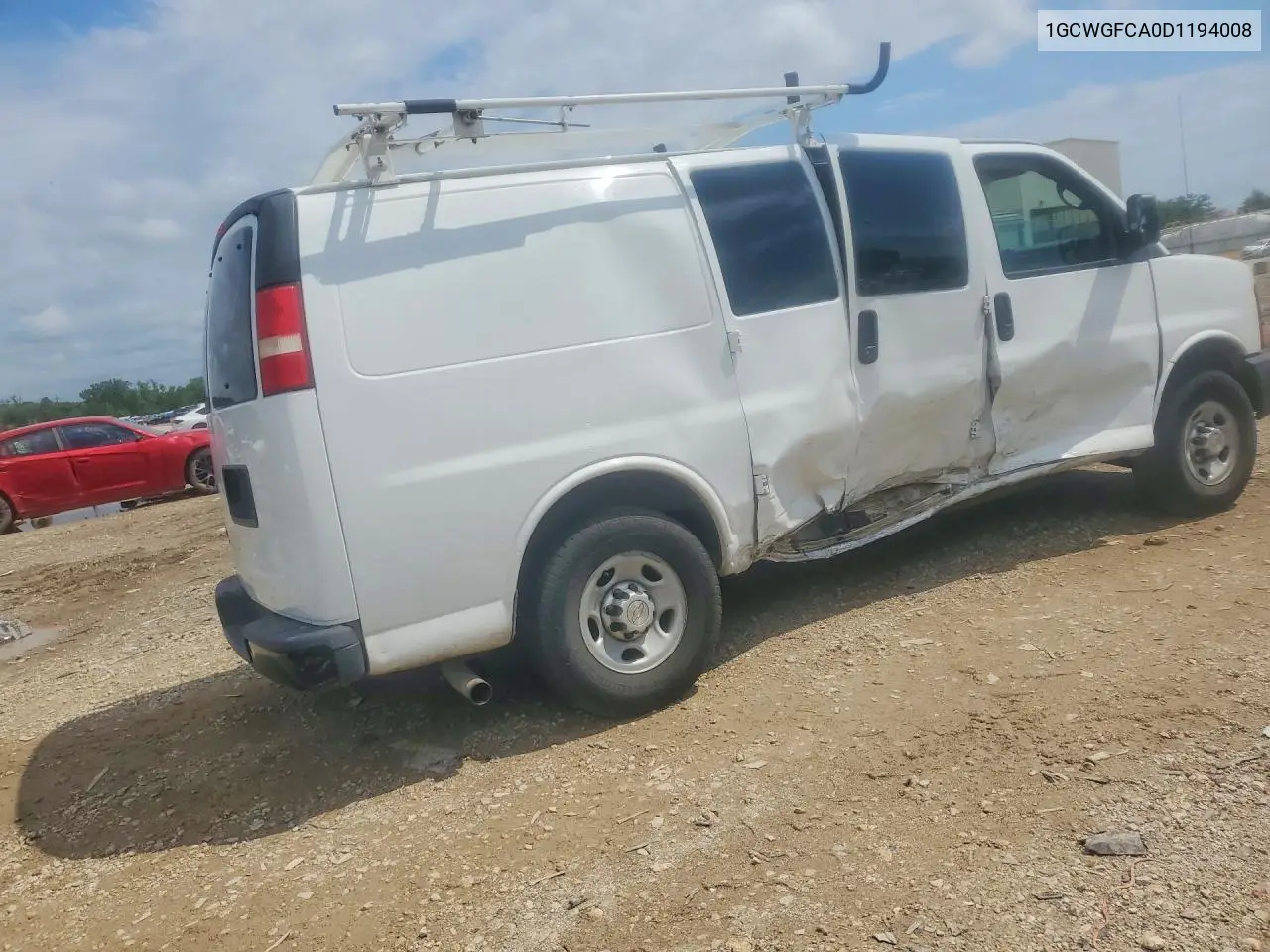 2013 Chevrolet Express VIN: 1GCWGFCA0D1194008 Lot: 60148646
