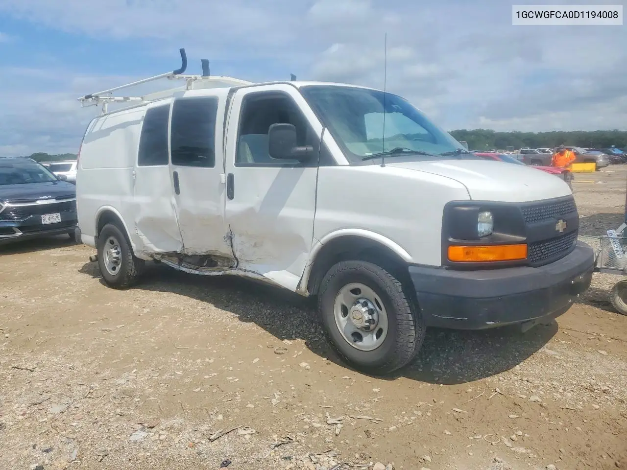 2013 Chevrolet Express VIN: 1GCWGFCA0D1194008 Lot: 60148646
