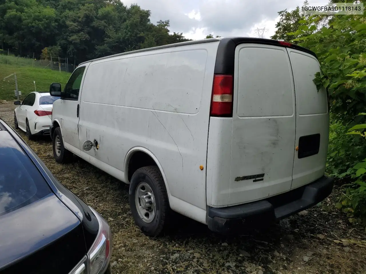2013 Chevrolet Express G2500 VIN: 1GCWGFBA9D1118143 Lot: 66967375