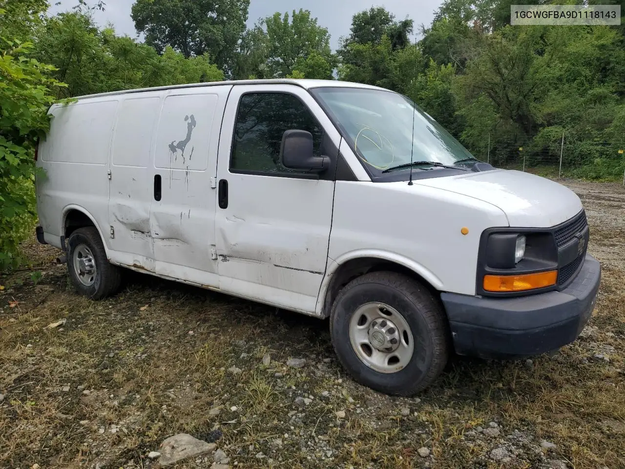 2013 Chevrolet Express G2500 VIN: 1GCWGFBA9D1118143 Lot: 66967375