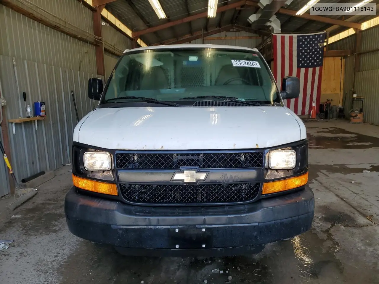 2013 Chevrolet Express G2500 VIN: 1GCWGFBA9D1118143 Lot: 66967375
