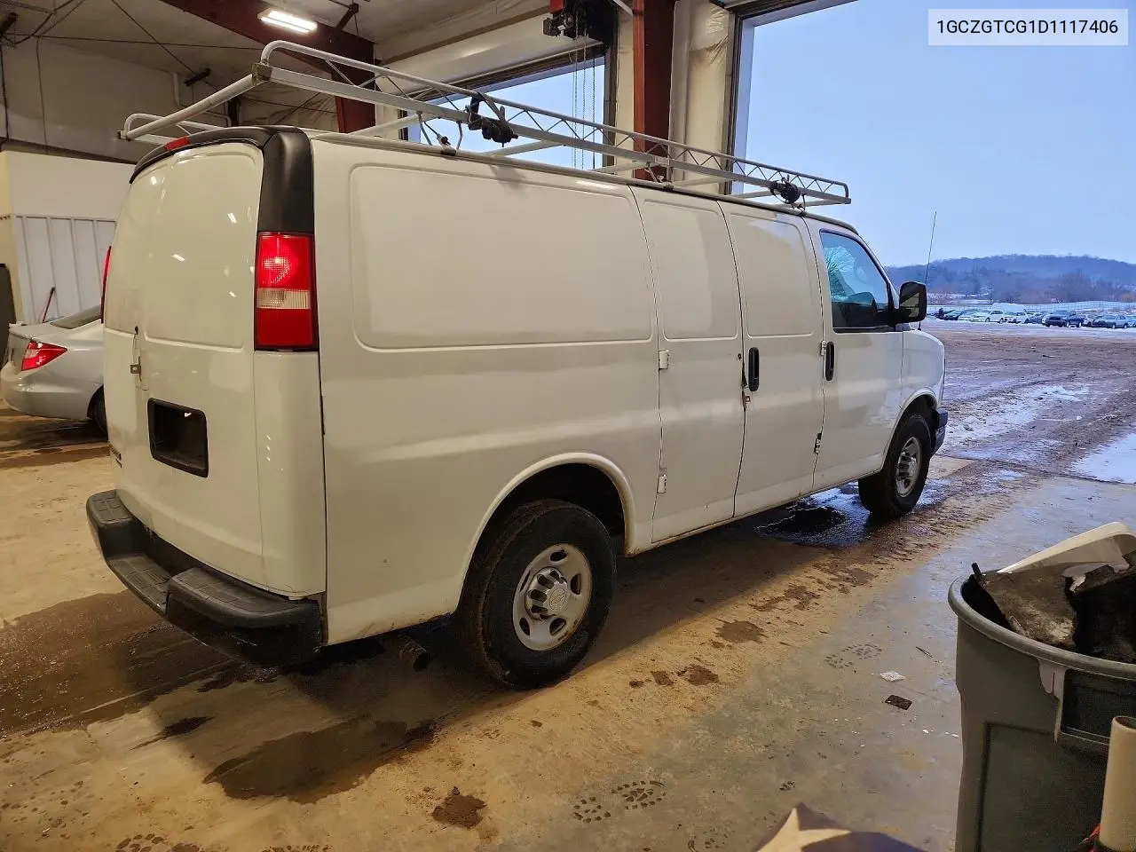 2013 Chevrolet Express G3500 Delivery Van VIN: 1GCZGTCG1D1117406 Lot: 74133815