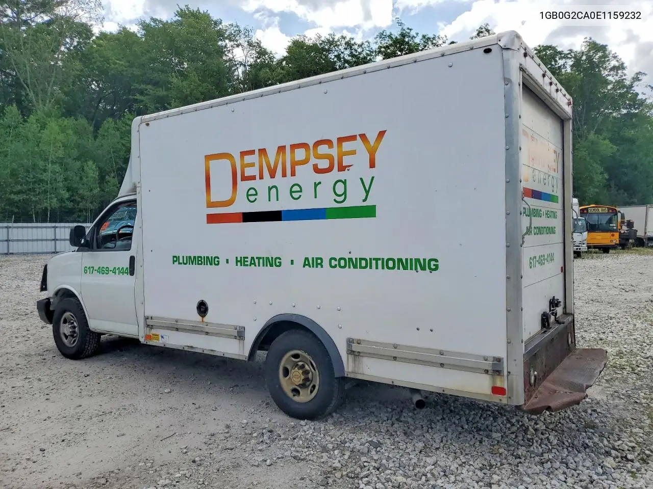 2014 Chevrolet Express Delivery Truck VIN: 1GB0G2CA0E1159232 Lot: 55518486