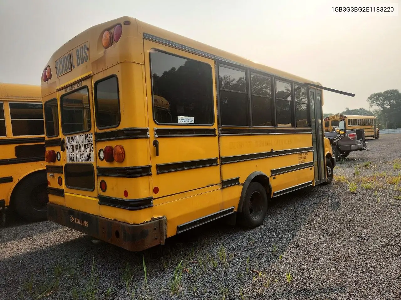 2014 Chevrolet Express G3 - School Bus VIN: 1GB3G3BG2E1183220 Lot: 58217436