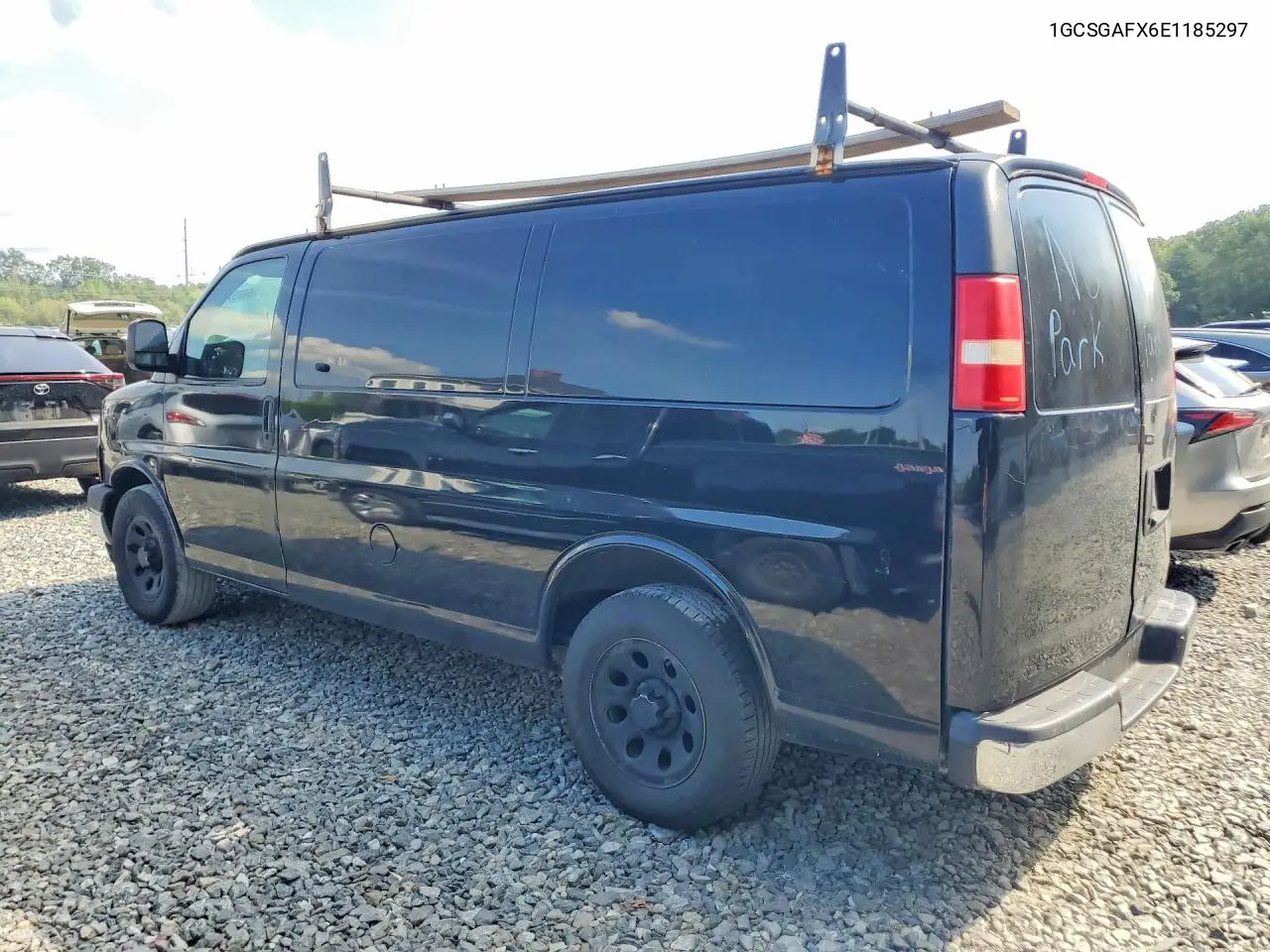 2014 Chevrolet Express 1500 Cargo Delivery Van VIN: 1GCSGAFX6E1185297 Lot: 59057506