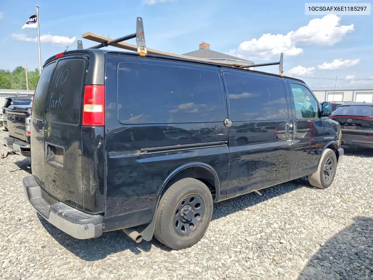 2014 Chevrolet Express 1500 Cargo Delivery Van VIN: 1GCSGAFX6E1185297 Lot: 59057506