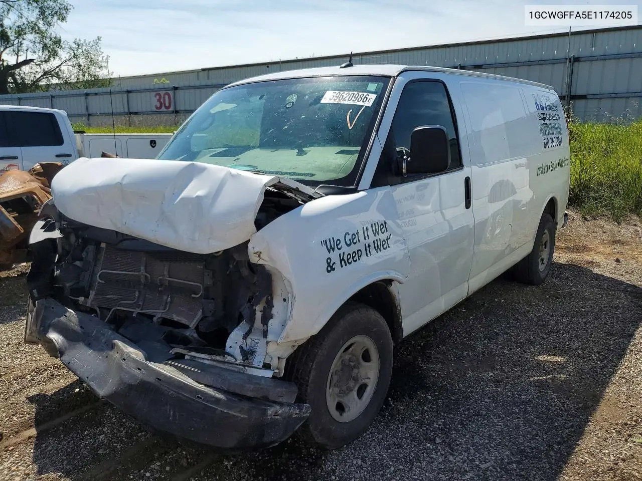 2014 Chevrolet Express G2500 VIN: 1GCWGFFA5E1174205 Lot: 59620986