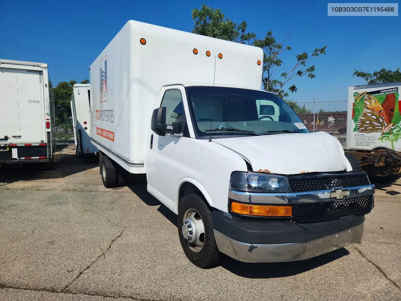 2014 Chevrolet Express Box Truck VIN: 1GB3G3CG7E1195488 Lot: 59826746