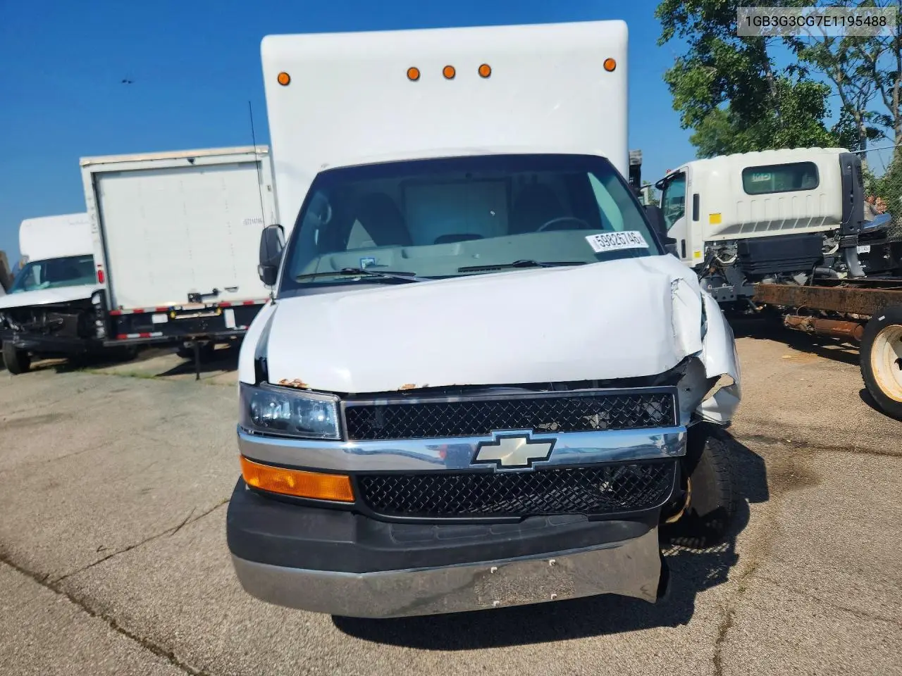 2014 Chevrolet Express Box Truck VIN: 1GB3G3CG7E1195488 Lot: 59826746