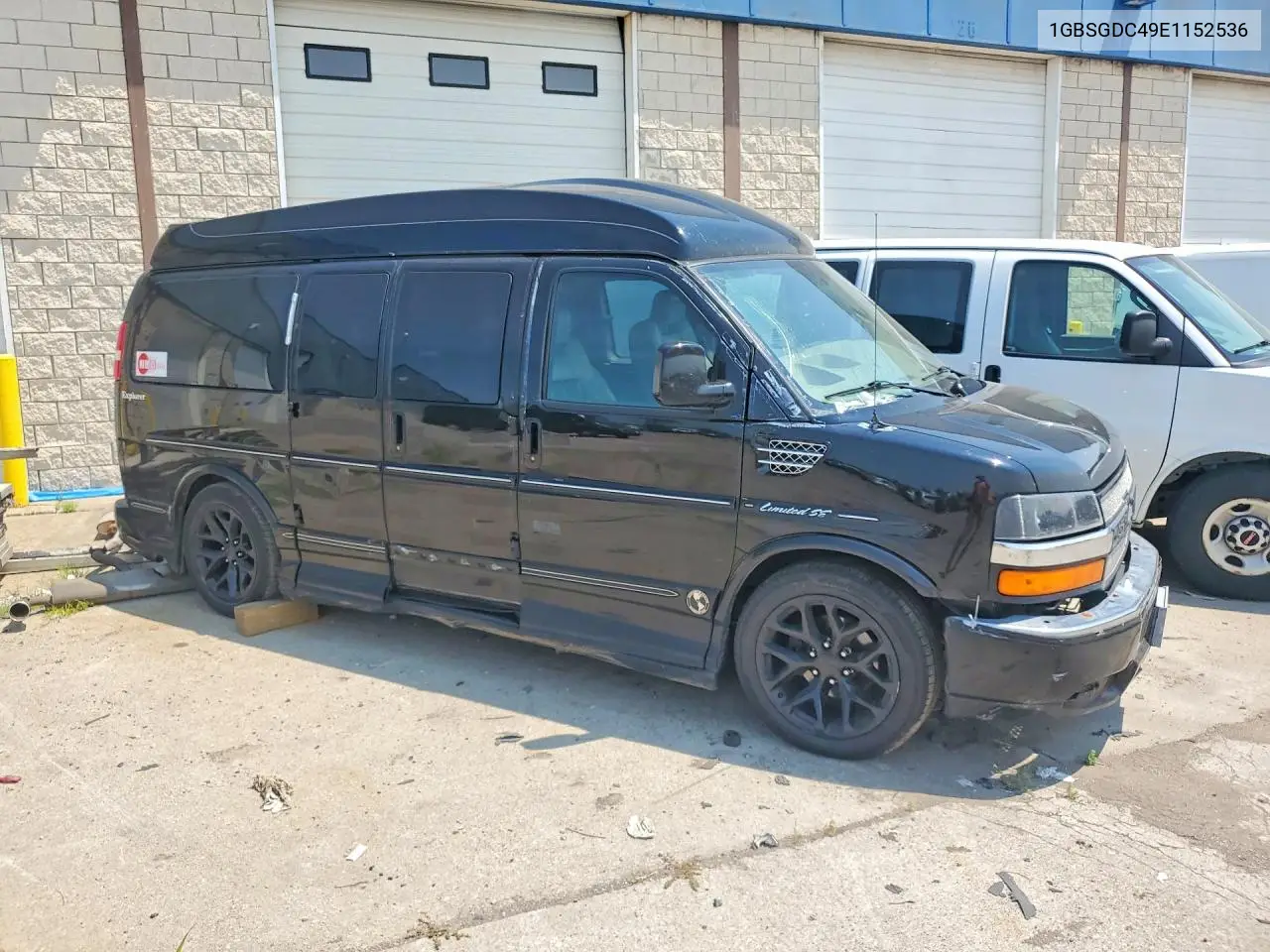 2014 Chevrolet Express G1500 3Lt VIN: 1GBSGDC49E1152536 Lot: 60356386