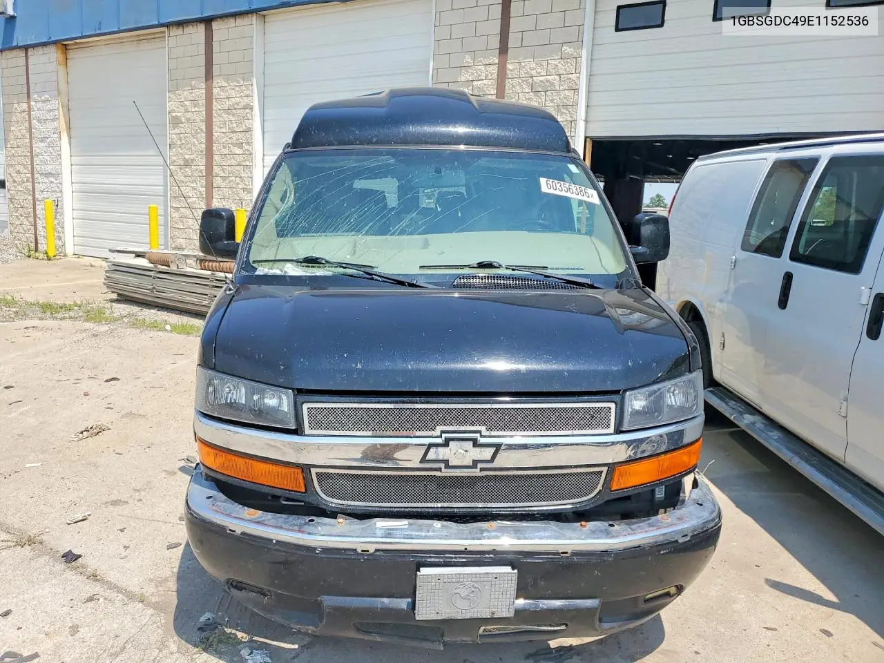 2014 Chevrolet Express G1500 3Lt VIN: 1GBSGDC49E1152536 Lot: 60356386