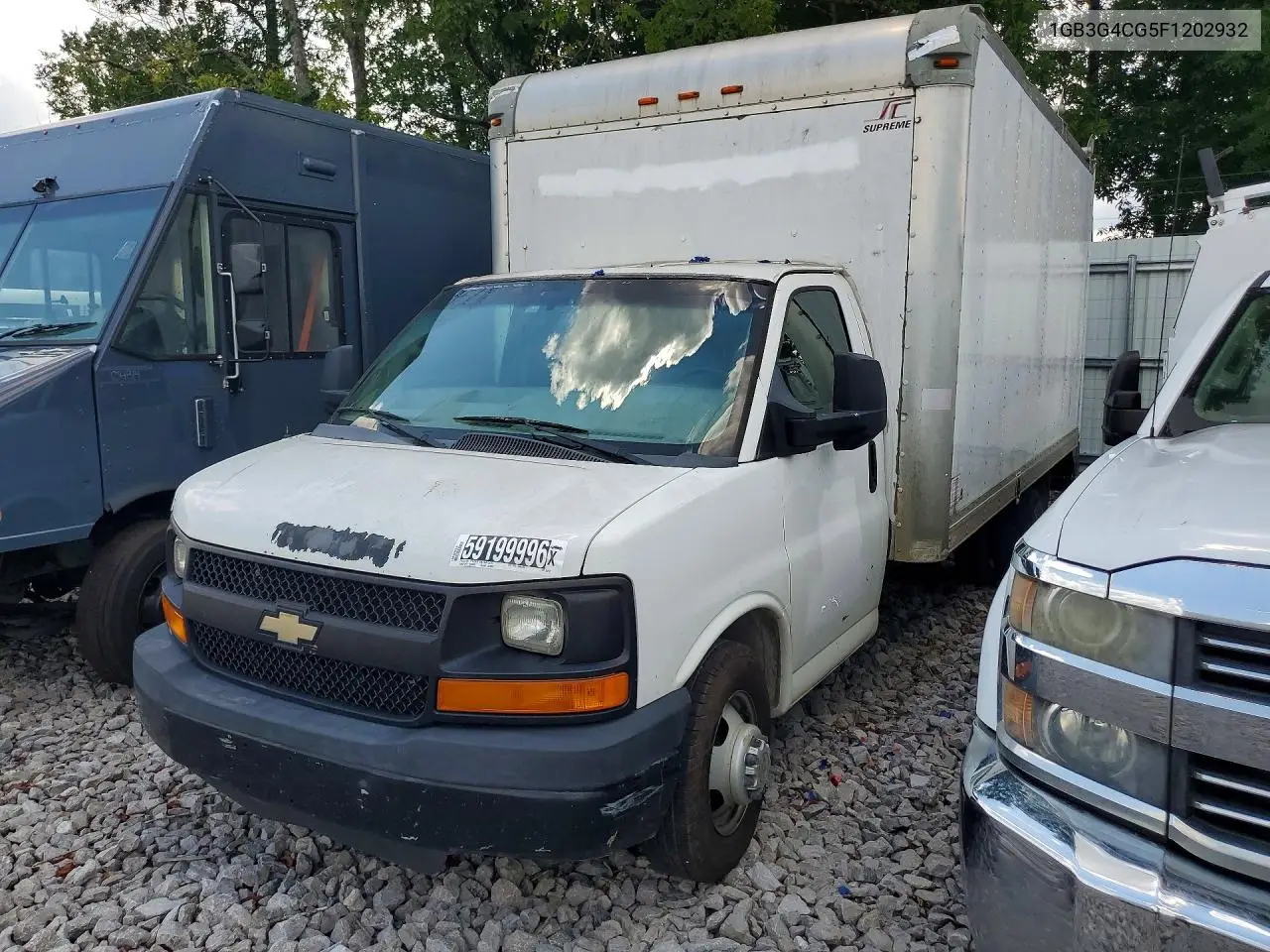 2015 Chevrolet Express G3500 Box Truck VIN: 1GB3G4CG5F1202932 Lot: 59199996